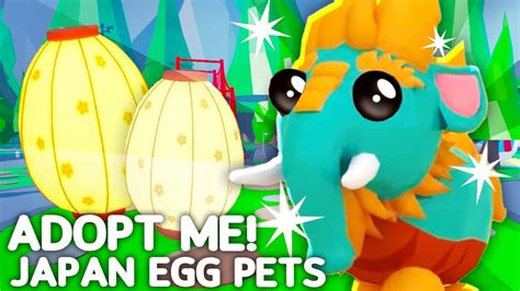 All Japan Egg Pets In Adopt Me Egg Update Roblox Adopt Me 12 New Pets