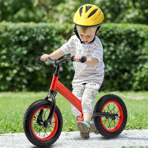 Preenex Kids Balance Bike For 2 5 Year Olds With 12 Rubber Air Tires