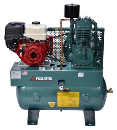 Fs Curtis Ct Series Gas Powered Two Stage Piston Air Compressor Gas