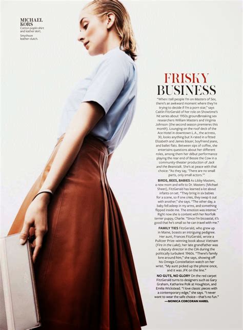 Caitlin Fitzgerald For InStyle Magazine USA July 2014 Hq Photoshoot