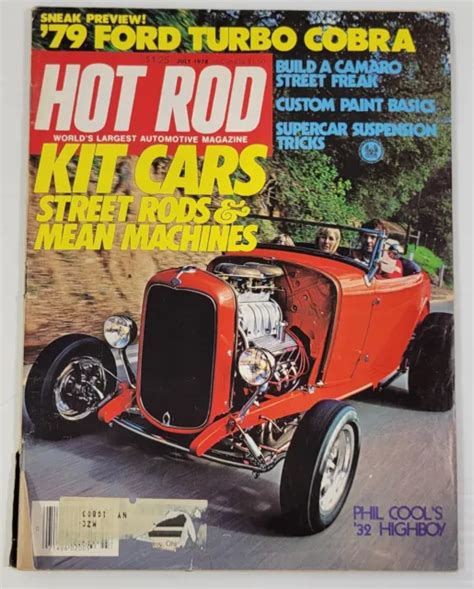 Pv Hot Rod Magazine July Volume Issue Chevrolet Ford Dodge