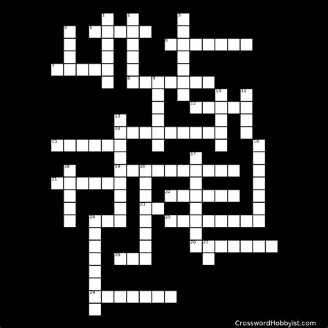 Division 3 9302017 Crossword Puzzle