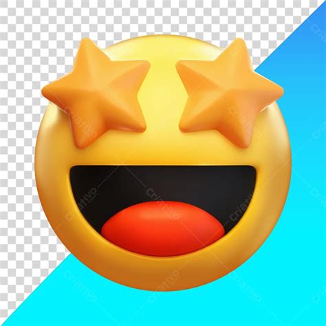 Emoji Estrela Nos Olhos