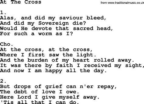 At The Cross Apostolic And Pentecostal Hymns And Songs Lyrics And Pdf