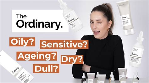 The Ordinary Best Products For Each Skin Type Youtube