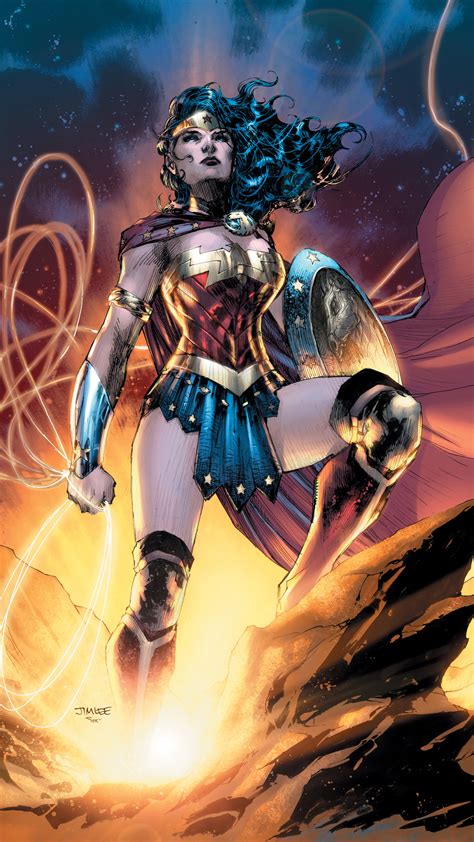 2160x3840 Wonder Woman Dc Comic Artwork Sony Xperia X Xz Z5 Premium Hd 4k Wallpapers Images