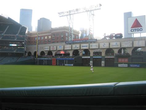 Awesome Aisle Seats Minute Maid Park Section Review RateYourSeats Com