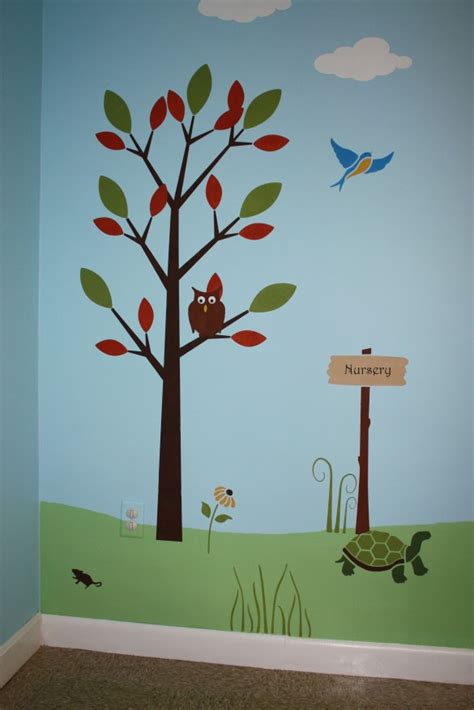Childrens Wall Mural Classic Fauxs And Finishes
