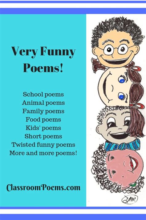 Very Funny Poems Funny Poems Funny Poems For Kids Kids Poems