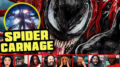 Reactors Reaction To Venom Going Up Against Carnage On Venom Let There