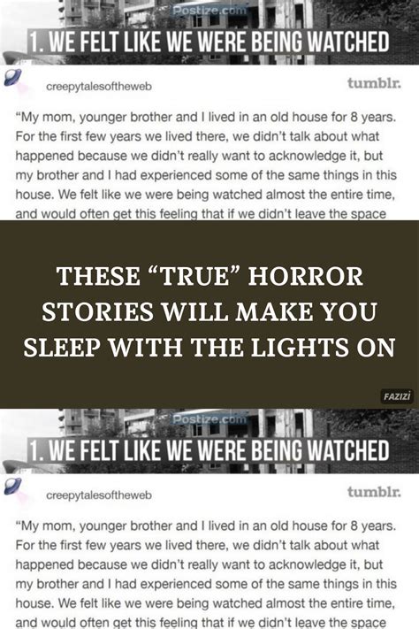 These True Horror Stories Will Make You Sleep With The Lights On Artofit