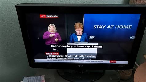 Scottish Government Press Briefings Bsl Live At Pm On Bbc News