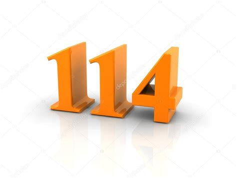 Number 114 Stock Photo By ©elenven 67550679