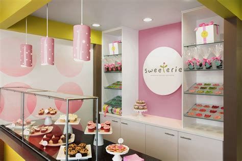 Bakery Display Abstracta Tiendas De Cupcakes Interior De