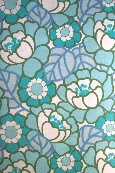 Original Retro Wallpaper And Vinyl Wallcovering From The