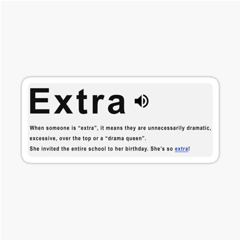 Extra Meaning Funny Slang Definition Funny Word Definition