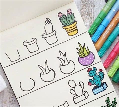 Beginner Drawing Ideas With Markers Creative Art