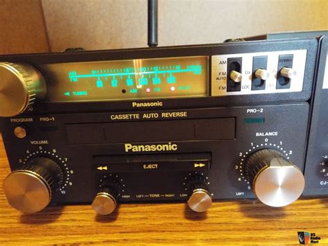 Vintage Panasonic Component Car Stereo Ca 9500 Cx 7100 Cj 3510 Photo