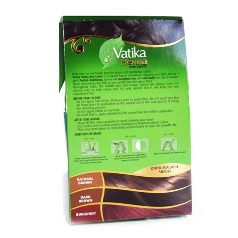 Dabur Vatika Henna Hair Colour Natural Black 60g