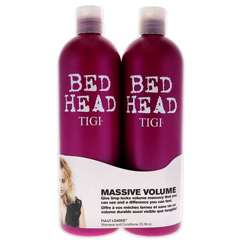 Amazon Com Tigi Bed Head Fully Loaded Unisex Shampoo And Conditioner