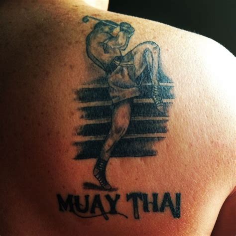 Muay Thai Tattoo I Got Two Weeks Ago Muay Thai Tattoo I Tattoo Thai Tattoo