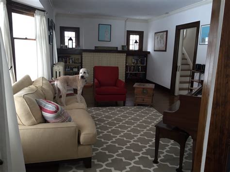 There's usually an obvious main wall to put the bed, and i don't like to get too clever as far as placement—like floating. Layout for an awkward, small living room - How To Decorate