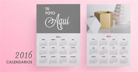 Calendarios Para Imprimir 2016 Personalizados Con Tu Foto Odisea Gr谩fica