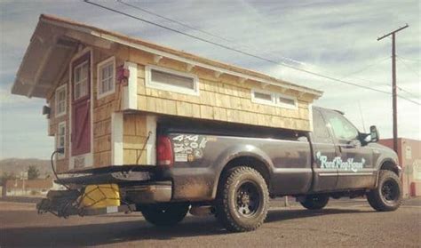 Tiny House Truck Camper Crosses America