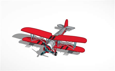 3d Design 비행기airplane Tinkercad