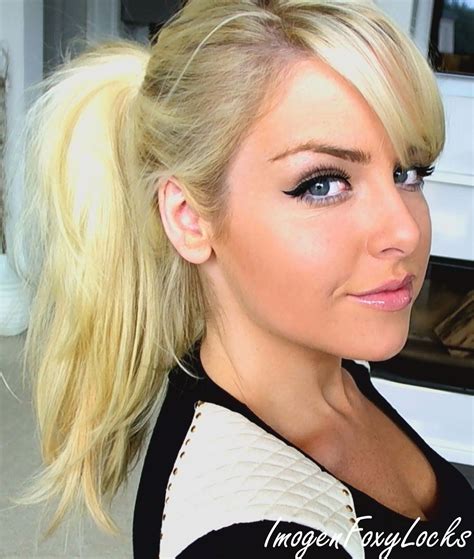 Pull all your hair into a low ponytail at the nape of your neck and secure with a small elastic. How To Put Your Hair Up (Ponytail) Using Clip In Hair ...