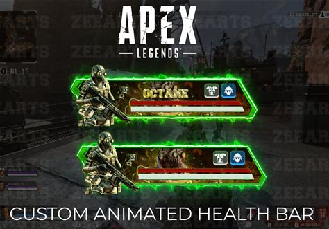 Youtube Twitch Animated Obs And Streamlabsobs Apex Legends Custom Health