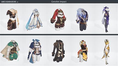 Documenting Fashion In Games Genshin Impact 2nd Post Attempt R