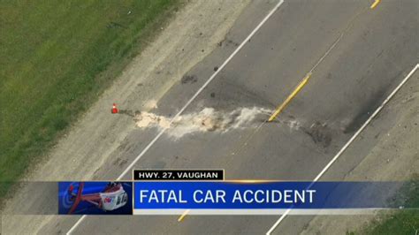 Woman Dead After Highway Crash North Of Toronto Ctv News