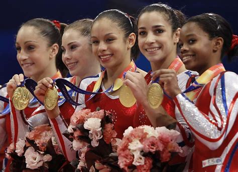 Us Women Win World Gymnastics Title