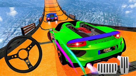 Jugando Juegos De Carros Extreme City Racing Stunts Gt Car Driving