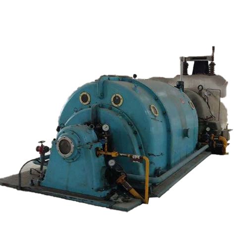 Industrial Back Pressure And Condensing Steam Turbine Generator China