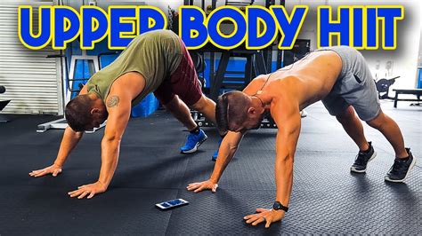 MinuteHIITBody Weight Workout Upper Body Fitness YouTube