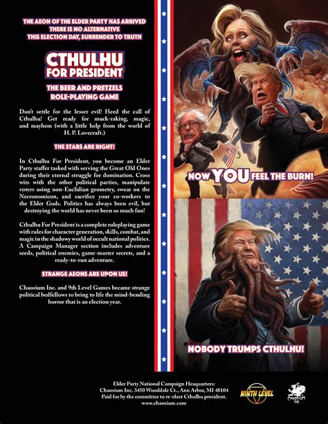 We did not find results for: Cthulhu for President