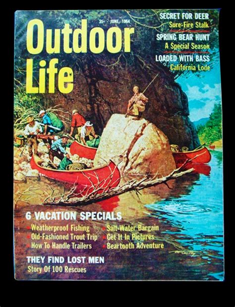 1964juneolcover Outdoor Life Magazine Fishing Magazines Outdoor Life