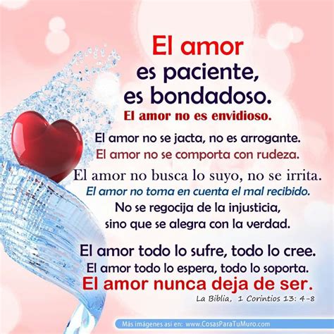 El amor todo lo espera, ¿espera qué? El amor todo lo entiende, el amor, es comprensivo, el amor ...