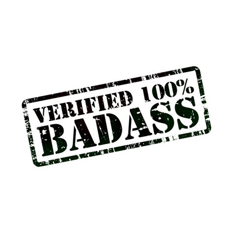 Verified 100 Badass Badass Pin Teepublic