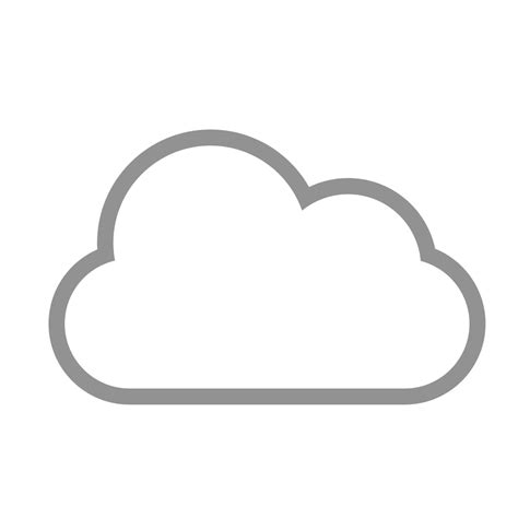 Cloud Icon Free Download On Iconfinder
