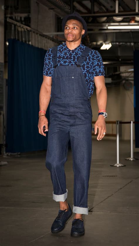 Okay, that's a stretch, but what westbrook wears to a game — or front row at paris fashion week — is an. Russell Westbrook Fashion : Even Without Russell Westbrook ...