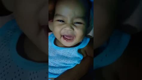 Funny Baby Laugh At 4 Months Youtube