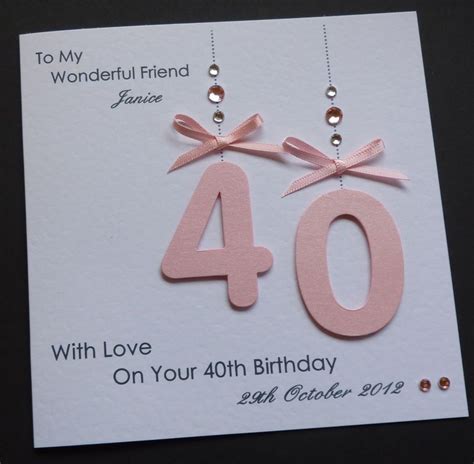 40th Birthday Cards Female