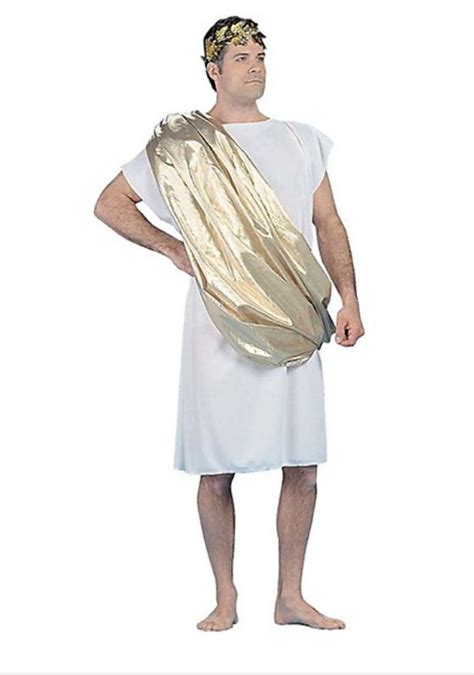 The dress is a simple toga. DIY Male Toga. Could Even Be Worn With Jeans! (With images ...