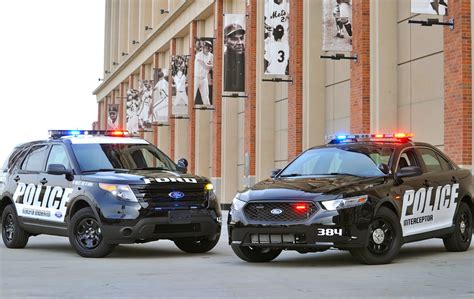 Ford Police Interceptors Top Cop Cars