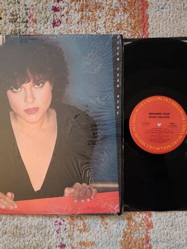 Rosanne Cash Seven Year Ache Vinyl Record Lp Columbia Jc 36965 Vg Ebay