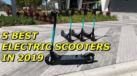 5 Best Electric Scooters In 2019 Youtube