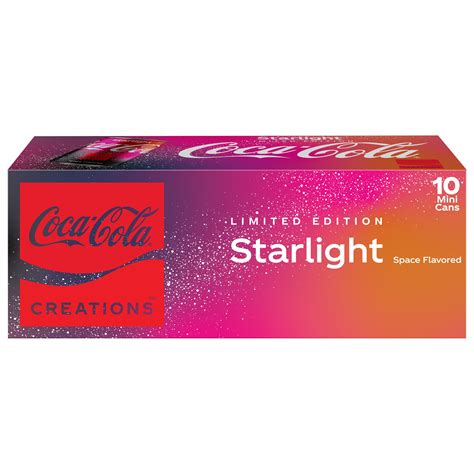 Coca Cola Starlight Space Coke Mini 75 Oz Cans Shop Soda At H E B